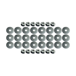 Kit de montage de la capote du cabriolet Joint d'étanchéité/ moulure/ écrous/ rondelles 64-68