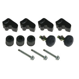 Rubber Hood Bumper Kit 71-73