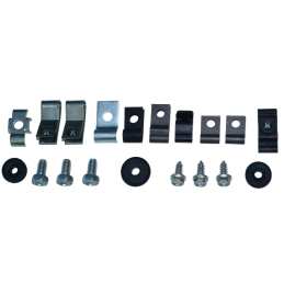 Gas & Brake Line Clip Kit 6 Cylinder (19) 64-66