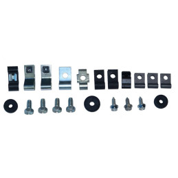Gas & Brake Line Clip Kit V8 Frenos de Disco 64-66