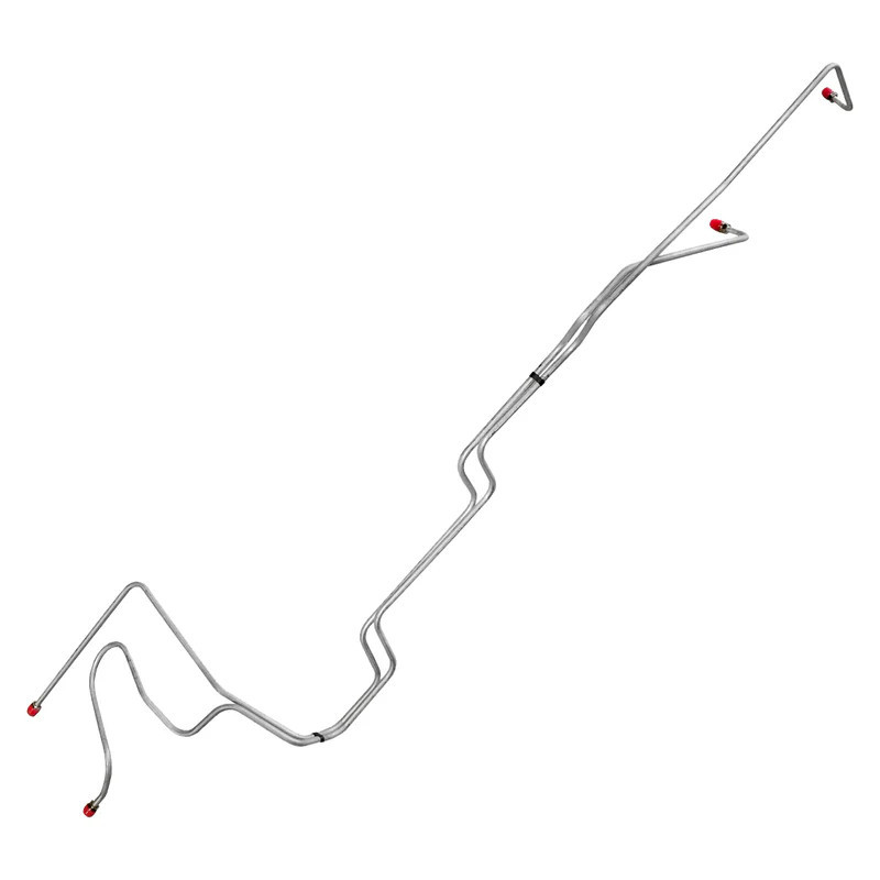 Transmission Oil Cooler Lines V8 C4, Stainless 66