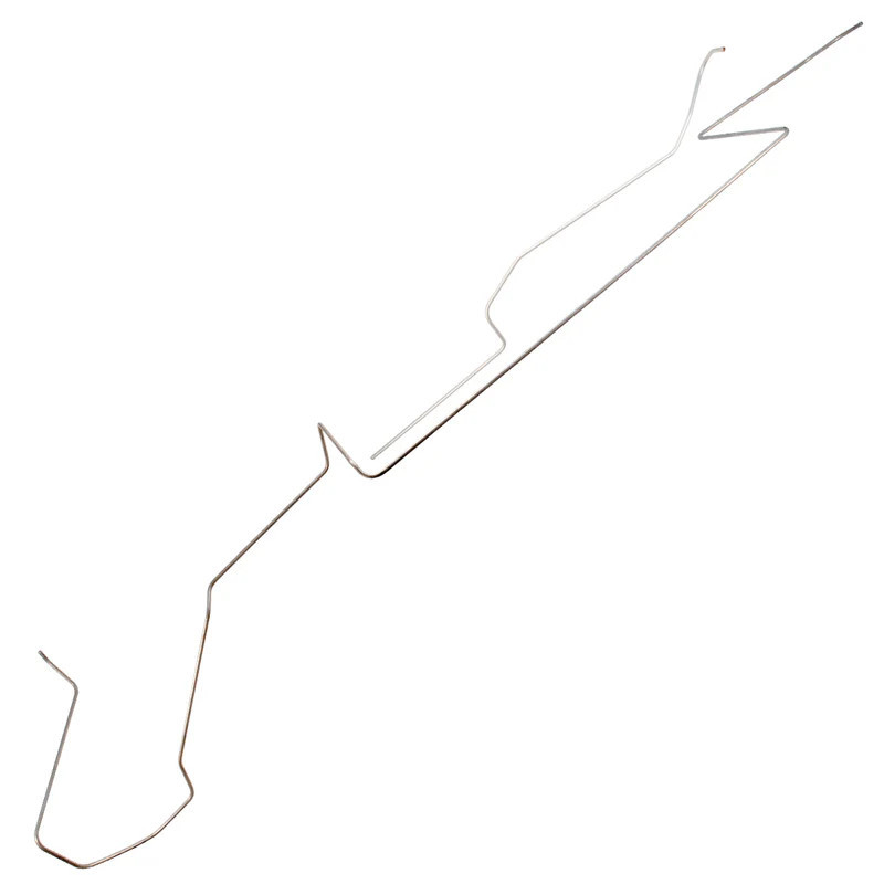 Tubo carburante/ lungo, acciaio inox 67