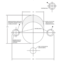 Servo de frana cu pompa si pedala 67-70 Automatic
