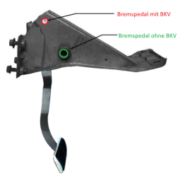 Servo de frana cu pompa si pedala 67-70 Automatic