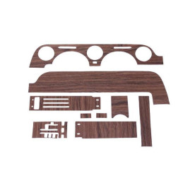 Naklejki na deskę rozdzielczą i licznik Woodgrain 68