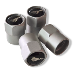 Tapones de válvula con caballo Ford Mustang, 4uds. 64-73