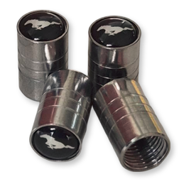 Tapones de válvula con caballo Ford Mustang, 4uds. 64-73