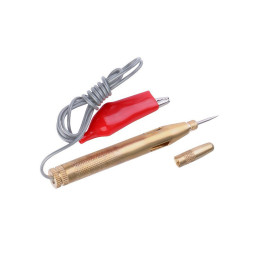 Tester sondă tensiune 12V metalic, solid