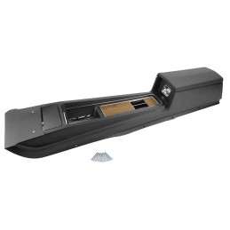 Central console Deluxe wood look for Ford Mustang 1969