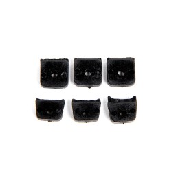 Deluxe 65-67 steering wheel horn isolator set
