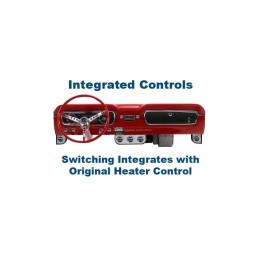 Complete A/C, Heat / Defrost System - Integrated Controls 65-66