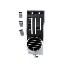 Boquilla de aire / unidad de control acondicionamiento de aire a la izquierda, negro 68
