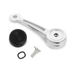 Manivela de ridicare sticla usa cu buton negru 68-70