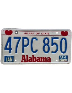 Targa dell'Alabama