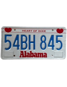 copia di Targa dell'Alabama