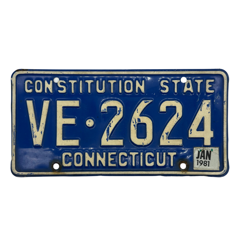 Tablica rejestracyjna Connecticut Tablica rejestracyjna Connecticut
