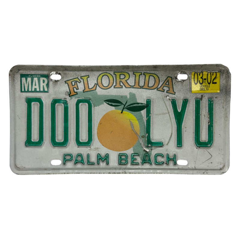 Placa de Florida Placa de Florida