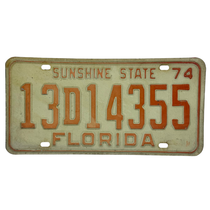 Placa de Florida Placa de Florida
