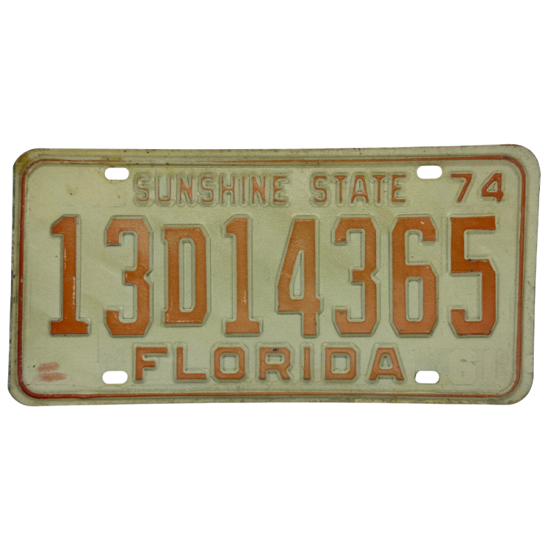 Placa de Florida Placa de Florida