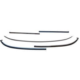Listewki chromowane przedniej szyby Coupe 69-70