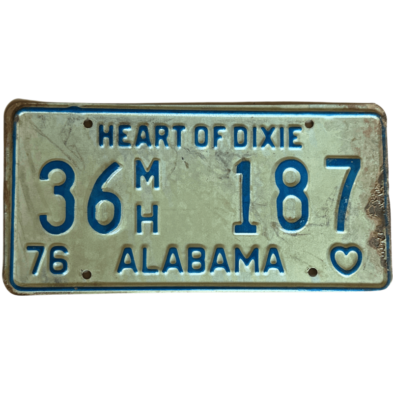 Placa de Alabama