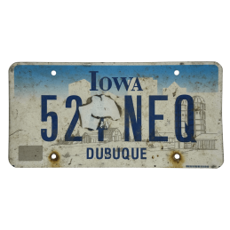 Tablica rejestracyjna Iowa