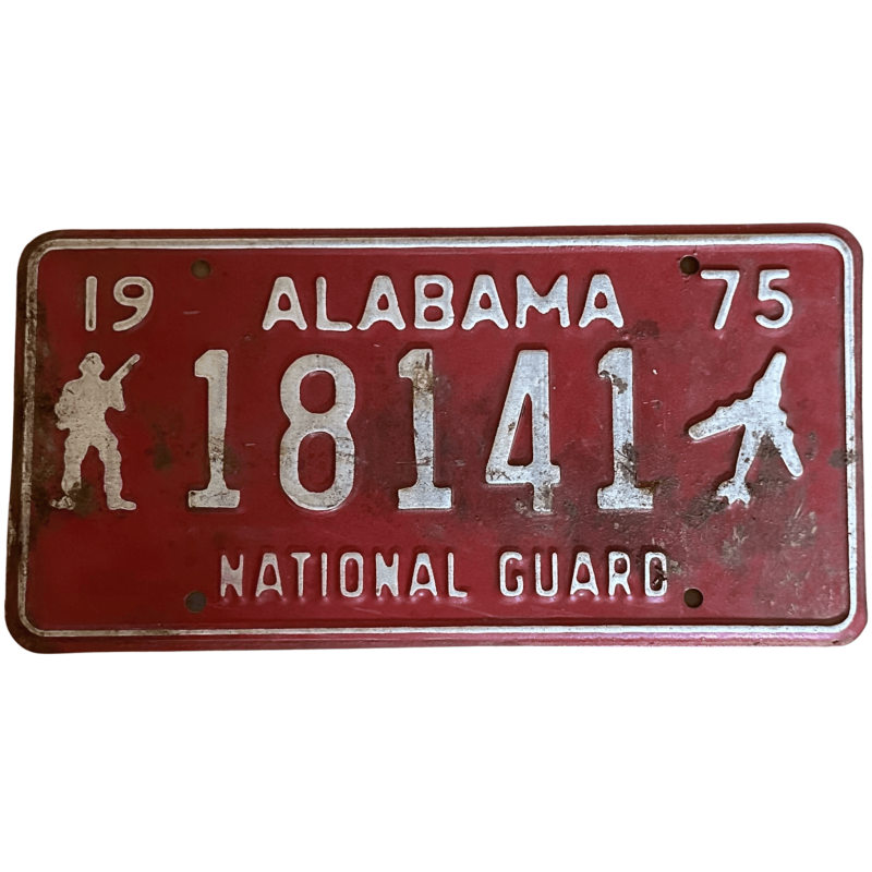 Alabama -Nummernschild