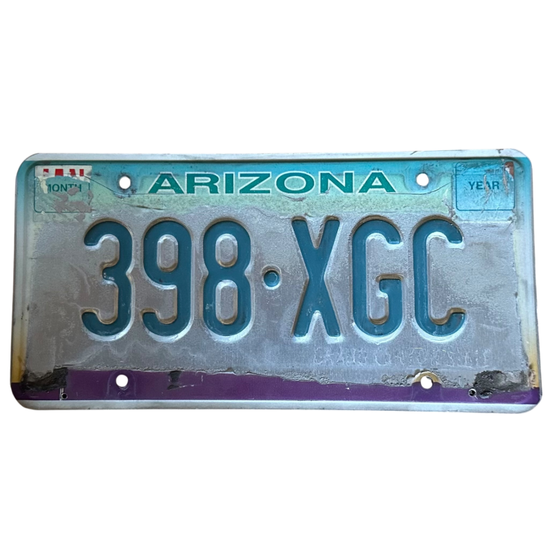 Placa de Arizona Placa de Arizona