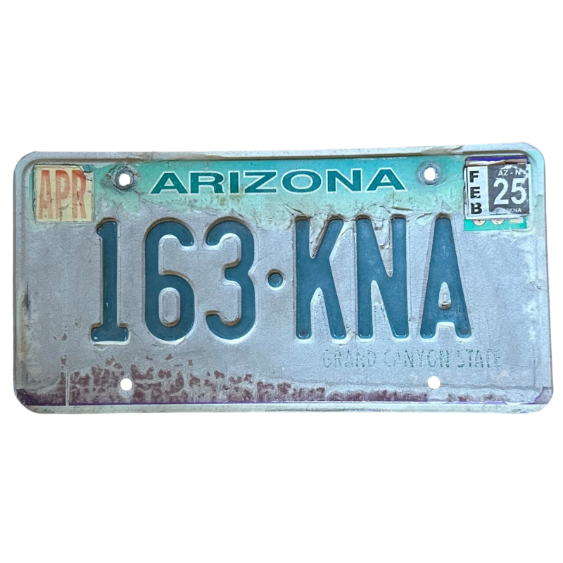 Arizona -Nummernschild
