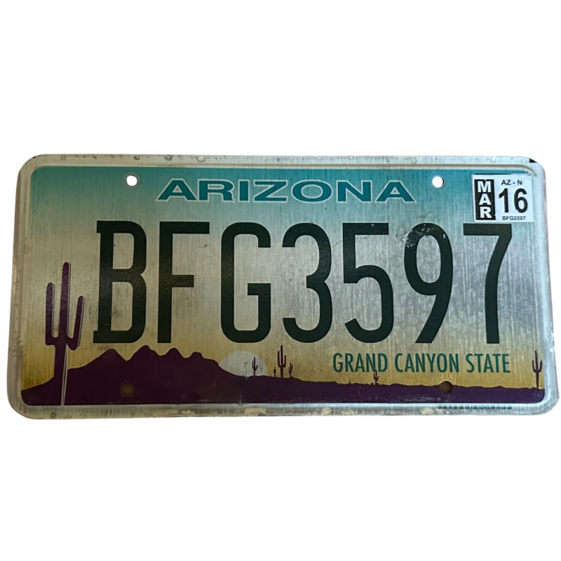 Tablica rejestracyjna Arizona Tablica rejestracyjna Arizona