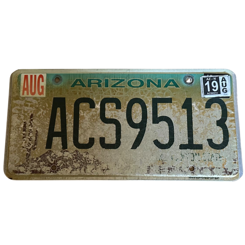 Placa de Arizona Placa de Arizona