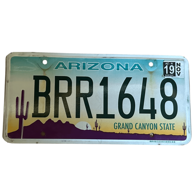 Arizona -Nummernschild Arizona -Nummernschild