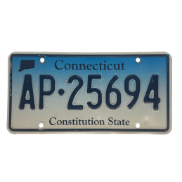 Connecticut license plate