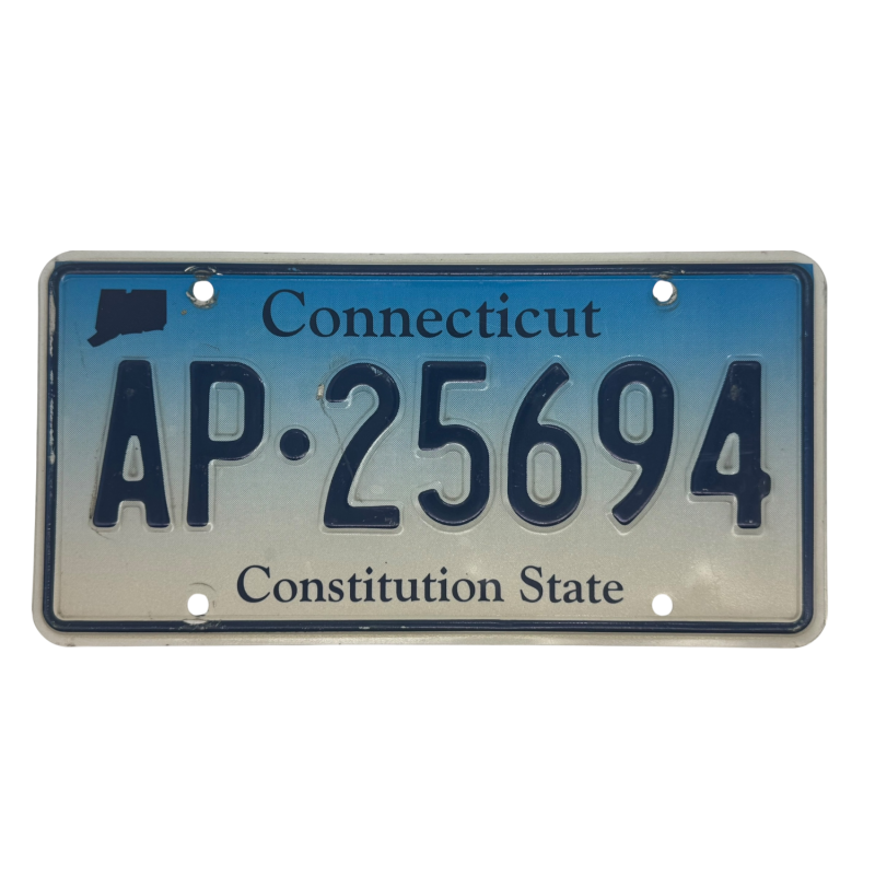 Connecticut license plate