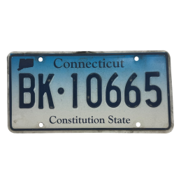 Connecticut license plate