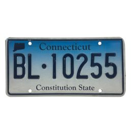Connecticut license plate