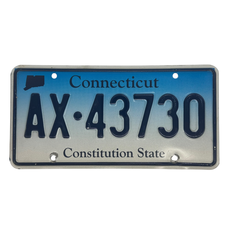 CONNECTICUT -Kennzeichen CONNECTICUT -Kennzeichen