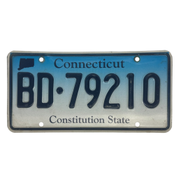 Connecticut license plate