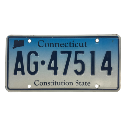 Connecticut license plate