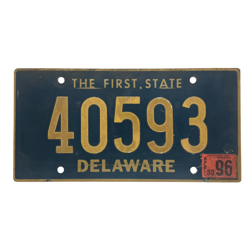 ŠPZ DELAWARE ŠPZ DELAWARE