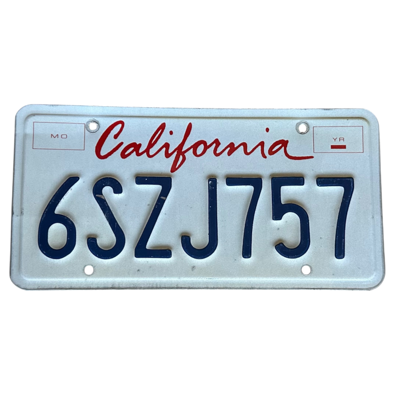 Placa de California Placa de California