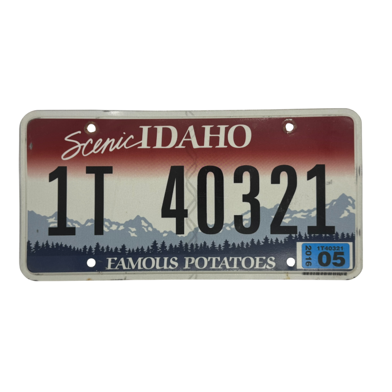 Tablica rejestracyjna Idaho Tablica rejestracyjna Idaho
