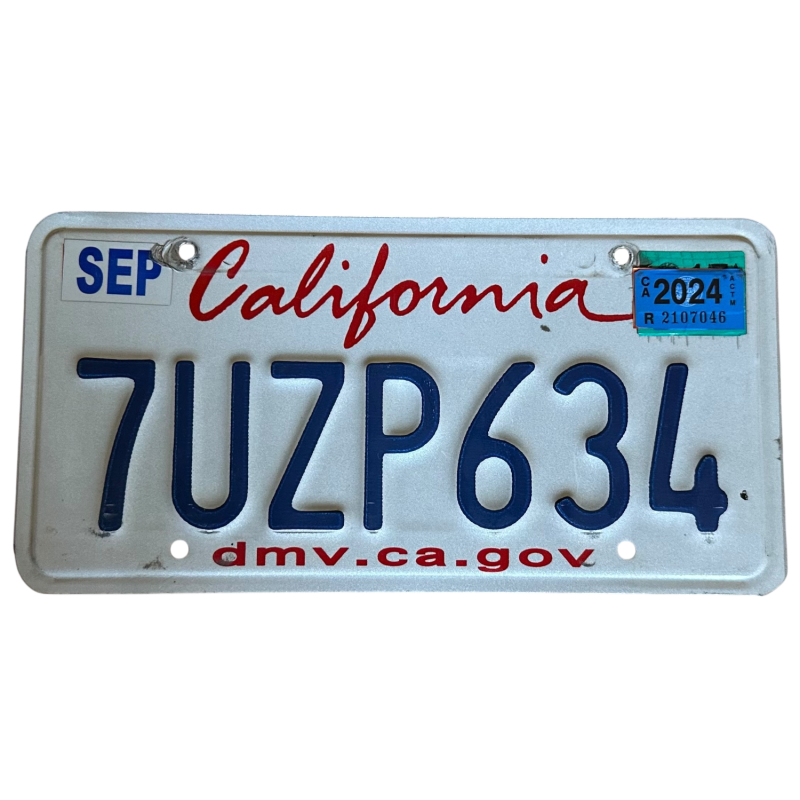 Targa della California Targa della California