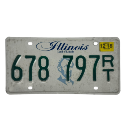 Illinois license plate