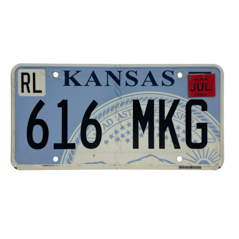 Plaque d'immatriculation du Kansas Plaque d'immatriculation du Kansas