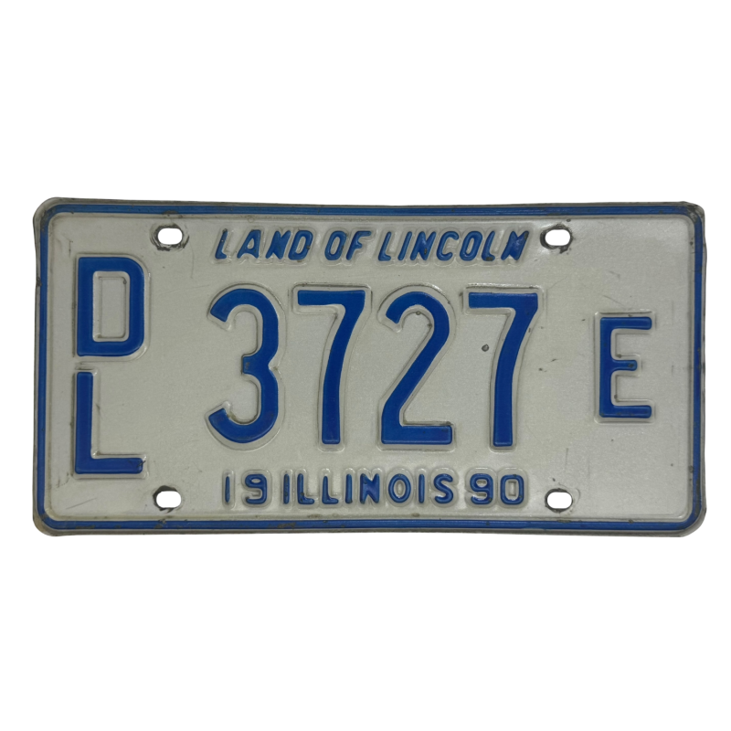Illinois Nummernschild Illinois Nummernschild