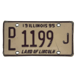 Illinois license plate