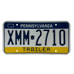 Pennsylvania license plate