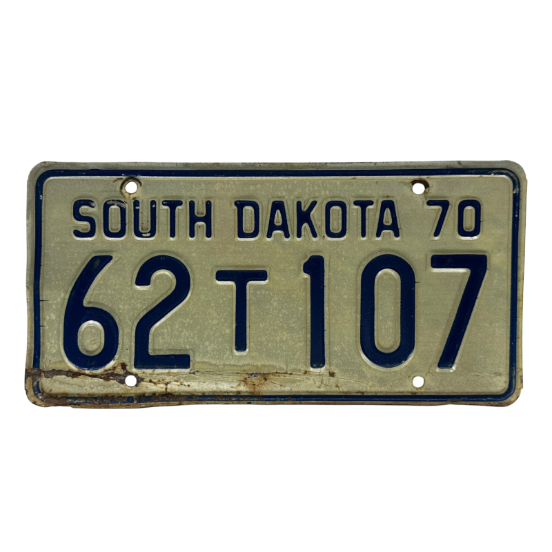 South Dakota license plate South Dakota license plate