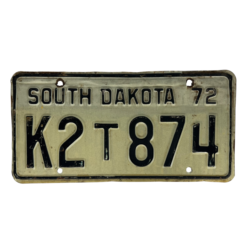 South Dakota license plate South Dakota license plate